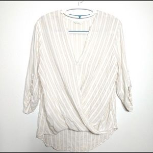 Millibon USA Twist Front Top Cover-up Hi Lo LARGE
